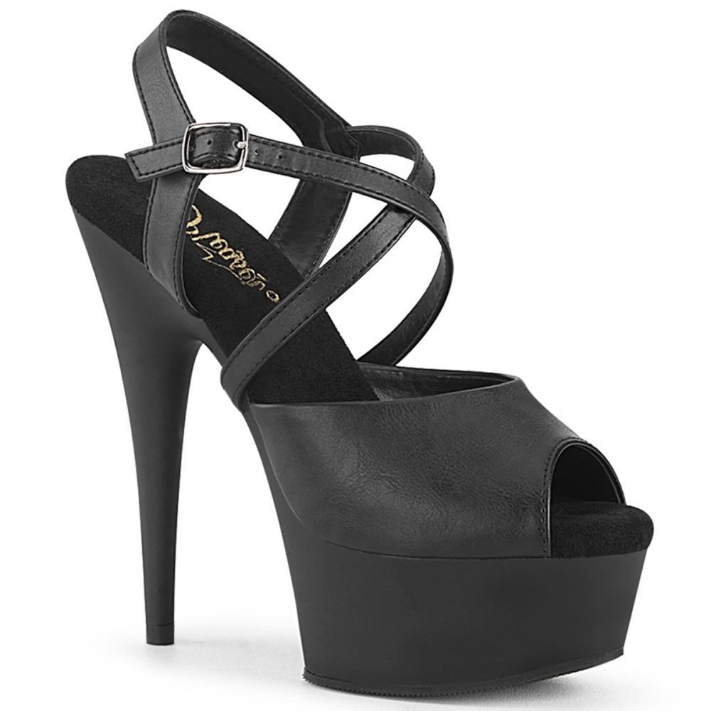 Pleaser - DELIGHT6241 Sandale à bride à la cheville - Noir Product image